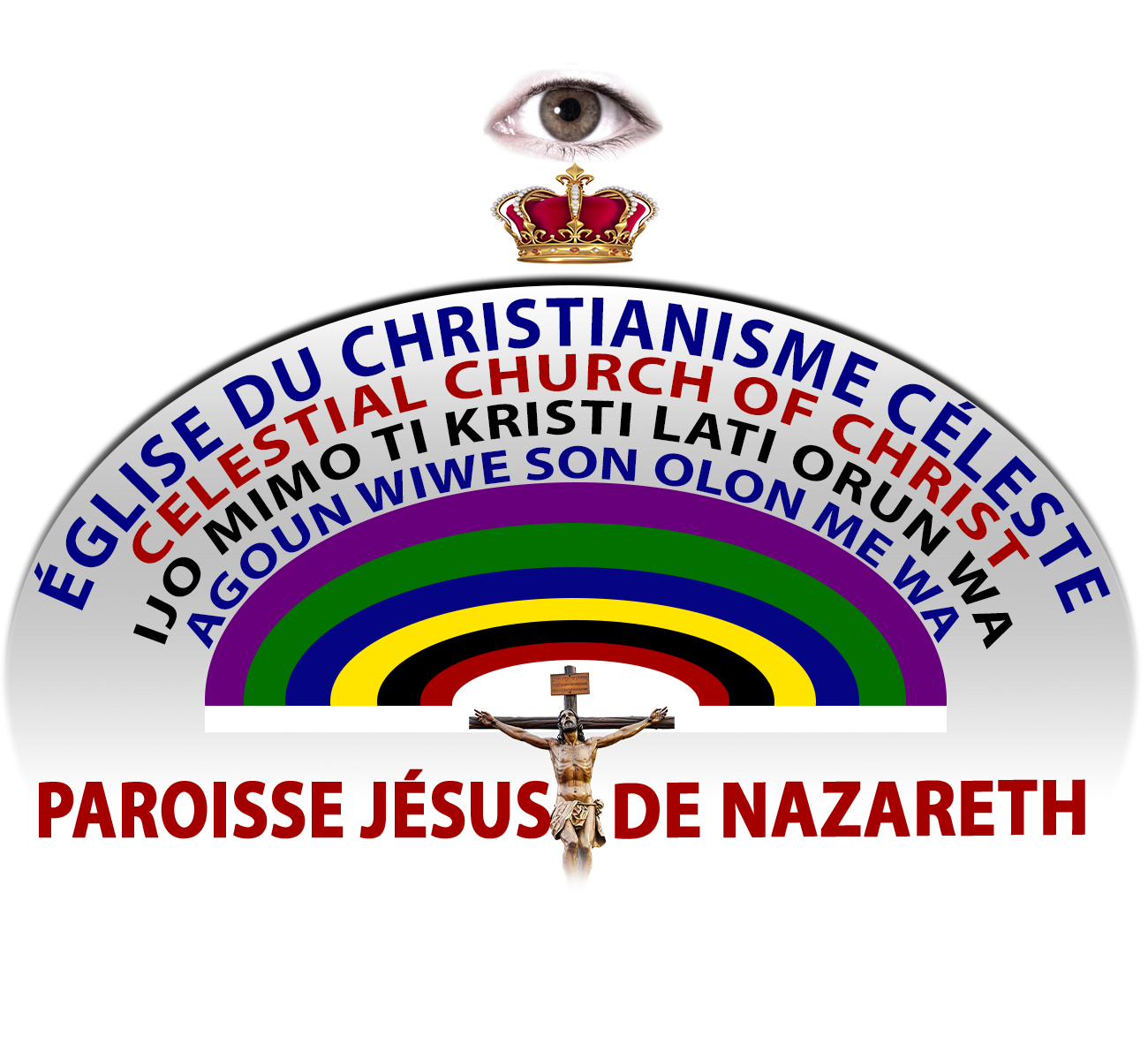 Paroisse Jésus de Nazareth - logo ecc - l'Église du Christianisme Céleste (Celestial Church of Christ)